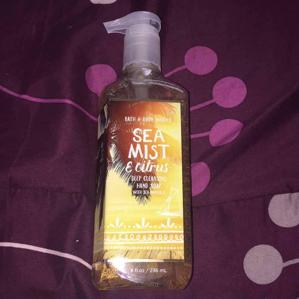 Sea mist & citrus soap